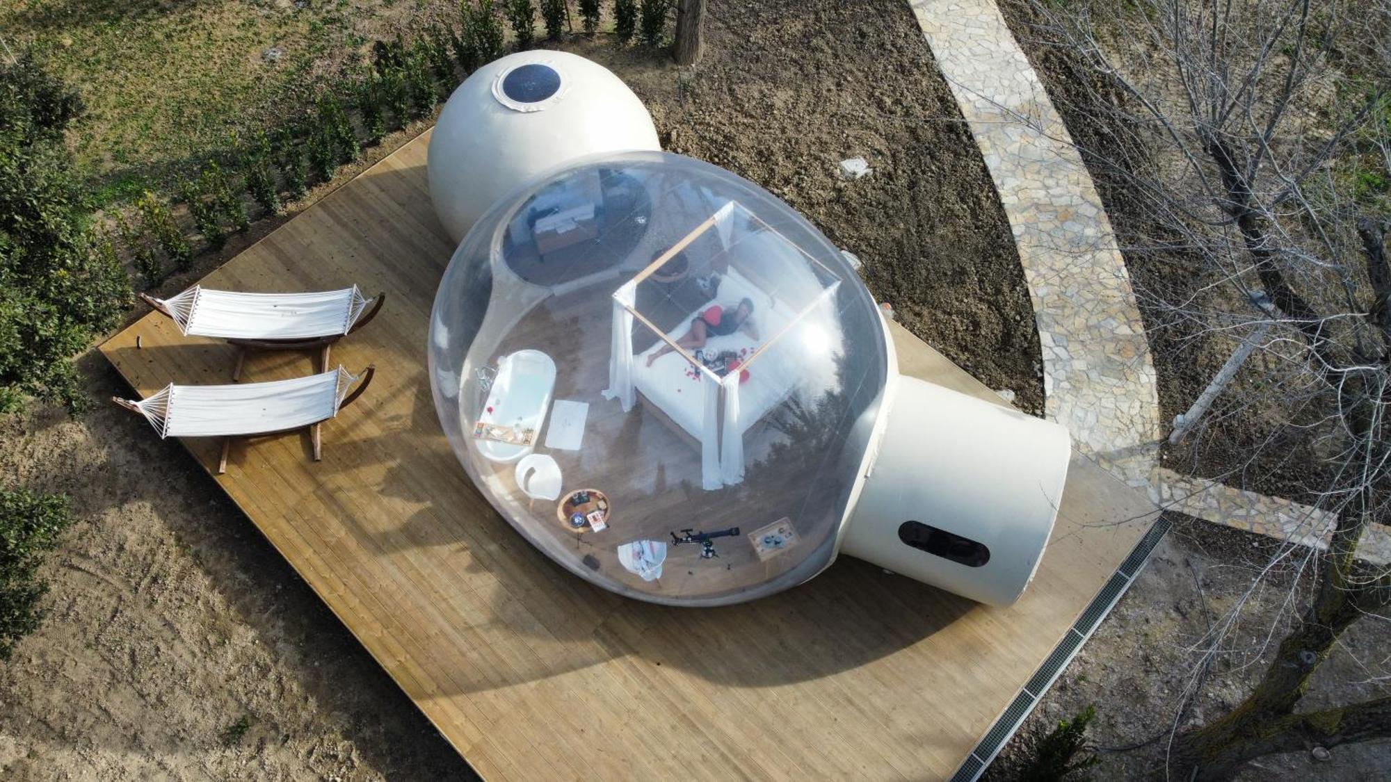 Bubble Room Puglia Villa Bautier Bubblenights تشيرينيولا المظهر الخارجي الصورة
